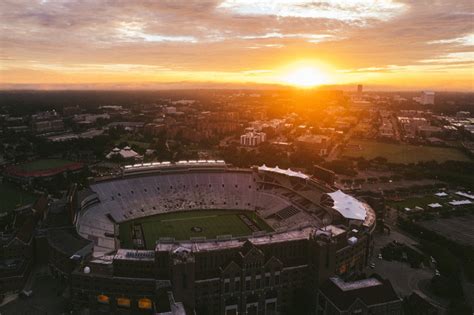 Doak S. Campbell Stadium at Sunrise // AT3260 | AerialTallahassee