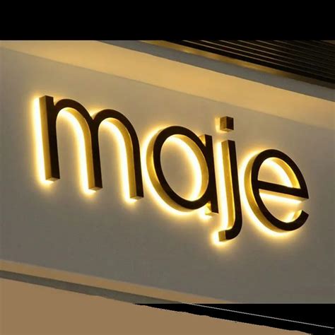 3D outdoor Customized metal back lit logo led store letters-in LED Modules from Lights ...