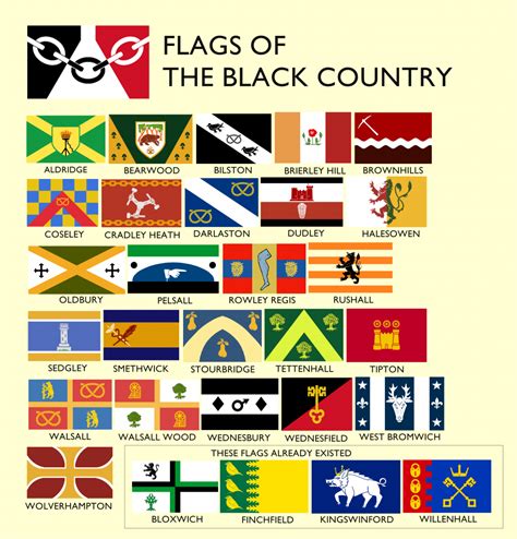 New Designs Of Black Country Flags Inspired By History - Pioneer Magazines