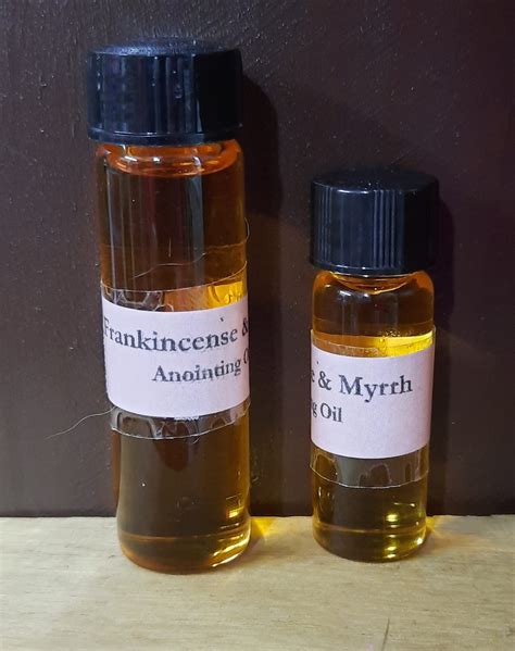 Frankincense & Myrrh Oil - Etsy