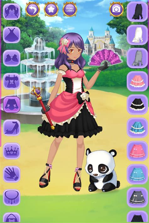Anime Princess Dress Up Games لنظام Android - تنزيل