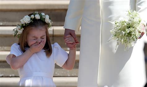 Princess Charlotte Sneezing at the Royal Wedding | POPSUGAR Family