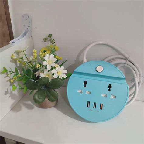 Multi Outlet with USB | Fast Charging and 2 Socket | JEOSTORM