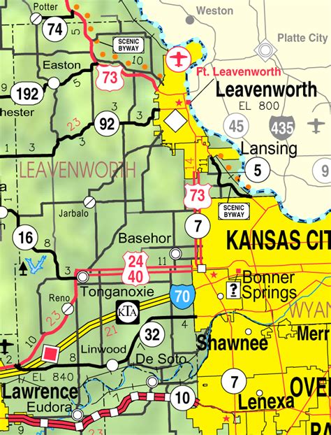 Kansas Facts: Leavenworth County Facts - Kansas State History