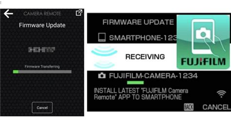 How to Update Your Fujifilm Camera Firmware using the Camera Remote App ...