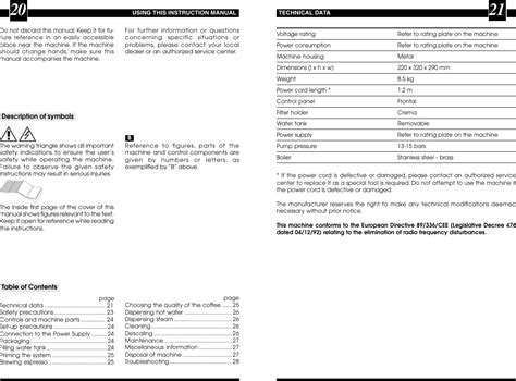 Starbucks Barista Sin 006 Operation Manual ManualsLib Makes It Easy To ...