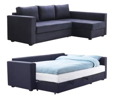 MANSTAD Sofa Bed with Storage from IKEA | Pull out sofa bed, Sofa bed with storage, Ikea sofa bed