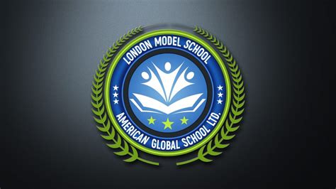 Modern School Logo Design Free PSD Template – GraphicsFamily