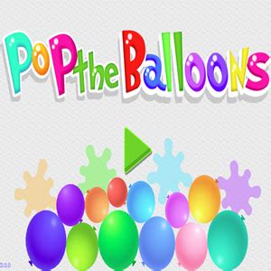 🕹️ Play Balloon Pop Game: Free Online Balloon Popping Tile Matching ...