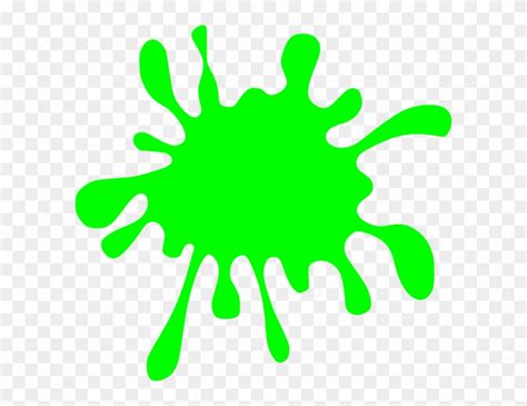 Green Paint Splatter - Paint Splash Clipart - Free Transparent PNG Clipart Images Download