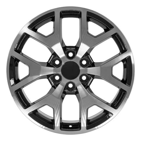 GMC Sierra Wheels - CV92 Honeycomb Rims - Mach'd 20 inch GMC Sierra Rims