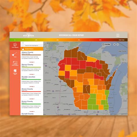 Travel Wisconsin Fall Color Report | User Engagement | Ascedia