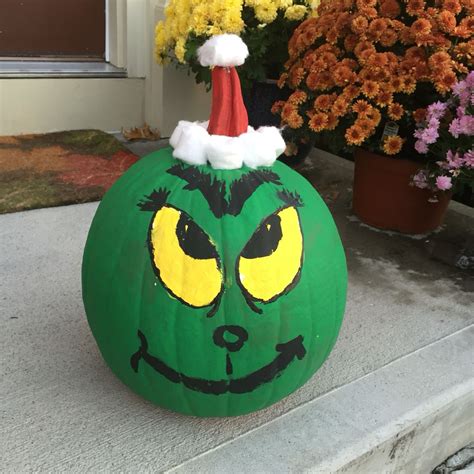 Grinch pumpkin | Halloween fun, Holiday decor, Halloween