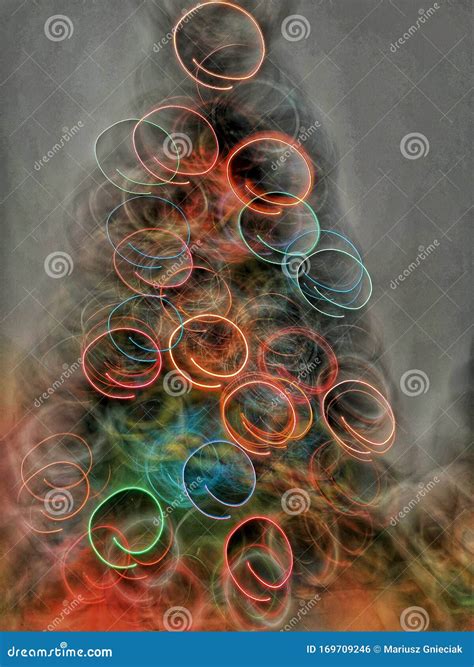 Magic Christmas tree stock photo. Image of magical, spring - 169709246