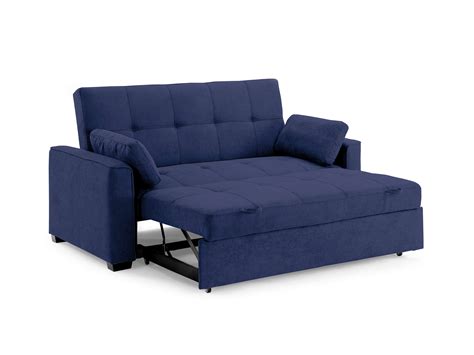 Cape Cod Nantucket Futon Sofa Sleeper Bed Navy Blue | Sleepworks