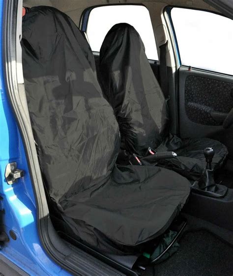 2 x Universal durable Front car Seat Protectors Pet Dog Cover Standard ...