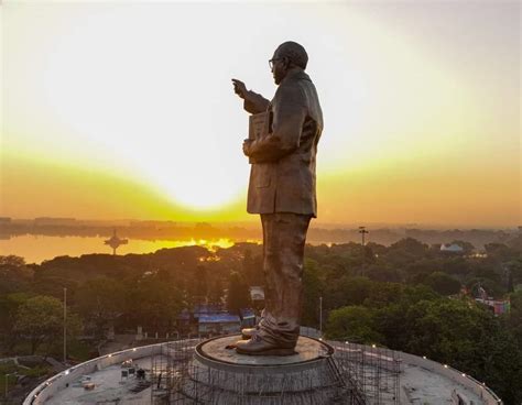 India's tallest Ambedkar statue unveiled in Hyderabad