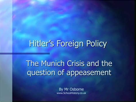 PPT - Hitler’s Foreign Policy PowerPoint Presentation, free download ...