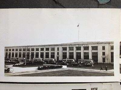 Vintage Snapshot Photo 1936 War Department Munitions Building ...