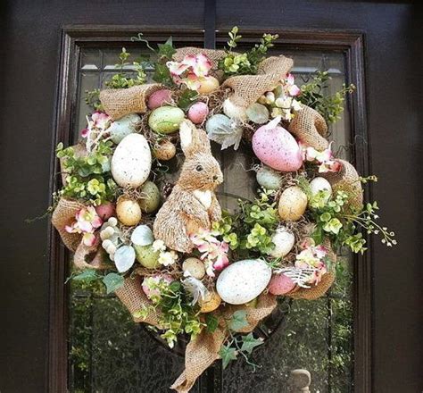 DIY Easter Decorations: 17 Ideas How to Make a Cute Easter Door Wreath ...