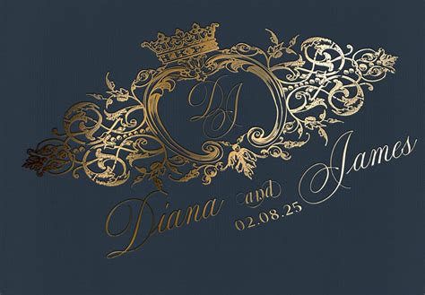 Vintage Wedding Logo Design by weddinglinvit on Dribbble