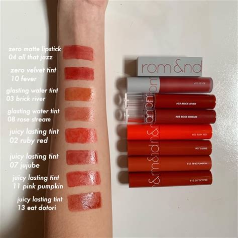 Swatches for everyone who likes brick red & nude shades like me! : r/beautytalkph