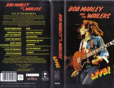 Bob Marley And The Wailers* - Live At The Rainbow at Discogs