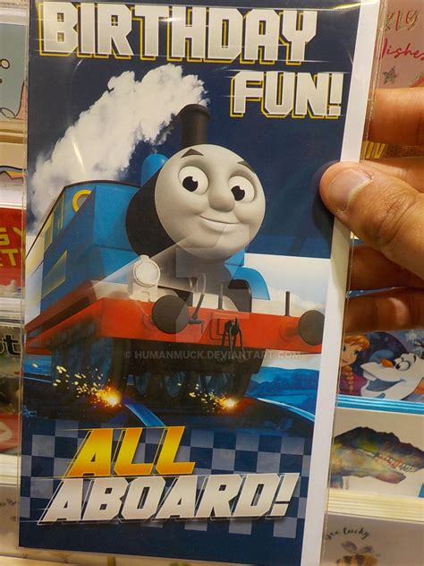 Thomas and Friends card by humanmuck on DeviantArt