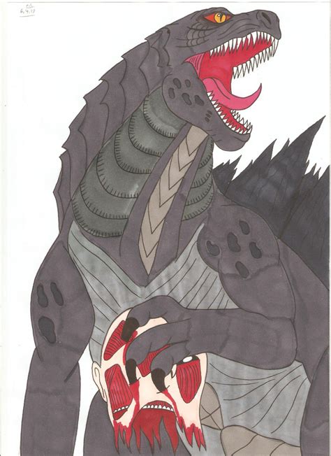 Attack on Titan Godzilla - Victory by Tyrannuss555 on DeviantArt