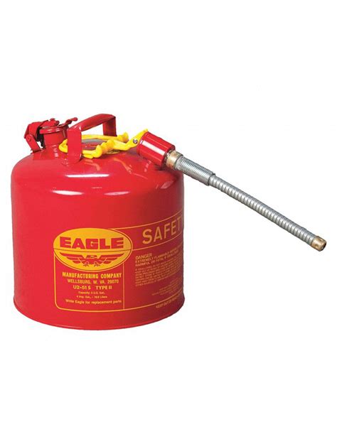 Eagle U2-51-S Type II Metal Safety Gas Can (5 Gallon)