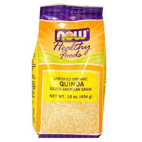 Now Foods, Organic Quinoa, Whole Grain, 16 oz (454 g) | Organic quinoa, Now foods, Organic recipes