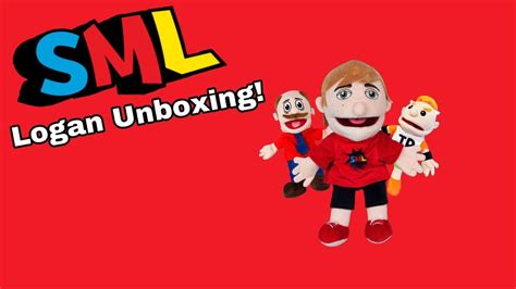 [SML MERCH] Logan Thirtyacre Puppet Unboxing! - YouTube