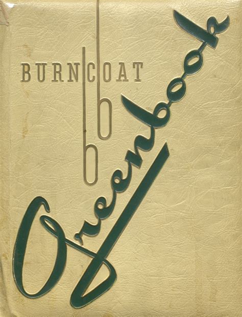 1966 yearbook from Burncoat High School from Worcester, Massachusetts