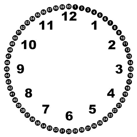 Clock Face Worksheet