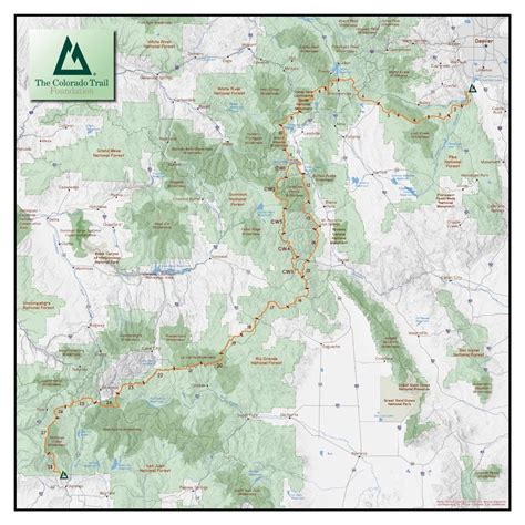 Segments of the CT - Colorado Trail Foundation