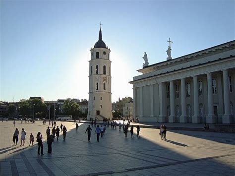 Cathedral Square, Vilnius, Lithuania | Lithuania travel, Vilnius, Lithuania