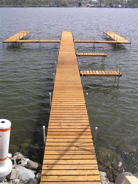 Sectional Wood Docks | VW Docks