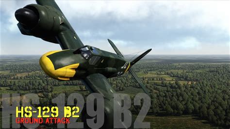 War Thunder SB - Henschel Hs 129 B-2 - Cockpit - YouTube