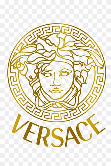 Free download | Versace full logo gold, png | PNGWing