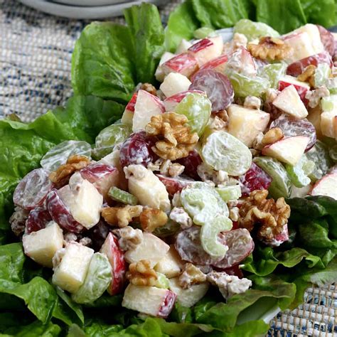 Vegan Waldorf Salad Recipe - Vegan in teh Freezer