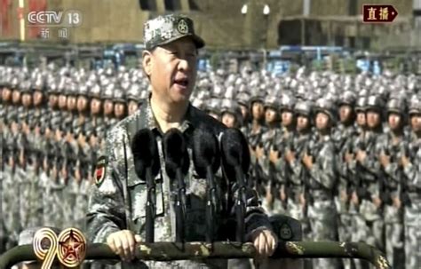 EN IMAGES. Démonstration de force de l'armée chinoise autour de Xi Jinping
