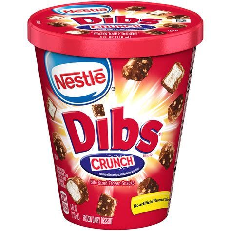 NESTLE DIBS Crunch Ice Cream 4 fl. oz. Cup - Walmart.com - Walmart.com