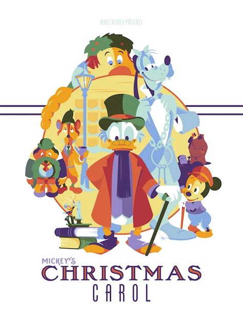 Mickey’s Christmas Carol | Poster By Educ8bit