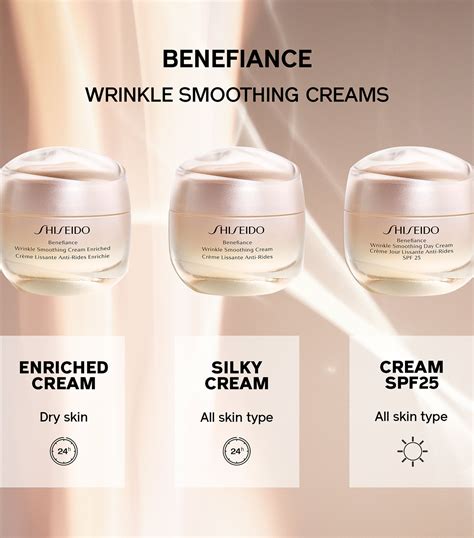 Shiseido Benefiance Wrinkle Smoothing Cream (50ml) | Harrods HK