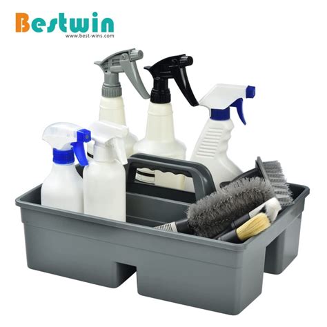 Commercial Janitorial Cleaning Supplies Bus Box Janitor Storage Bucket ...