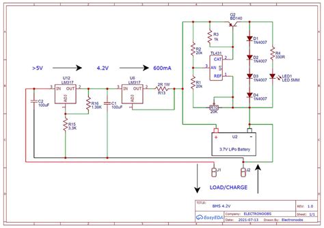 Battery Bms Circuit Diagram Bms Charger Schematic 3s Electro