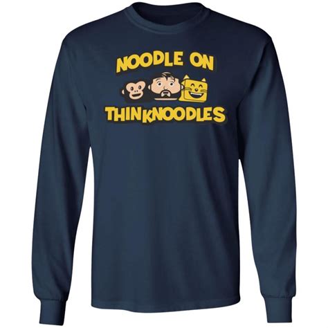 Thinknoodles Merch Noodle On Emoji Tee Shirt - Merchip8