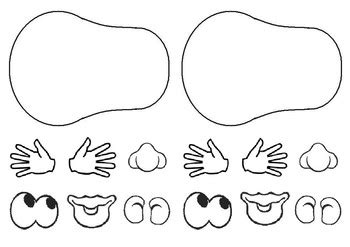 Template Mr Potato Head Parts Printable | Reviewmotors.co