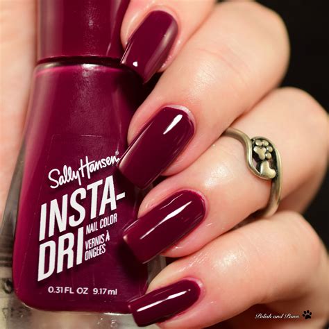 Sally Hansen Instra-Dri Swatch and Review | Polish and Paws