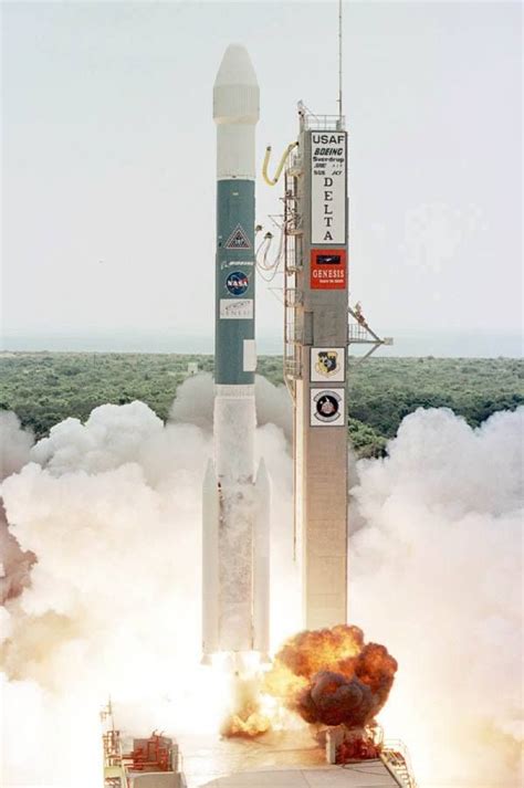 NASA - Delta II - Launches Genesis Spacecraft into Space | Spacecraft, Modern history, Delta ii